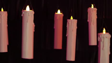 handmade floating candles. crafts and diy