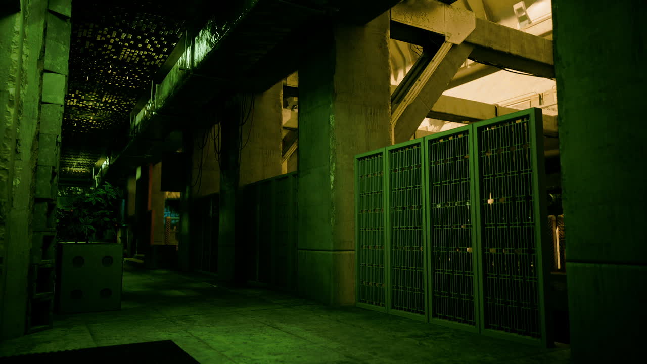 어두운, 한 사이버 크 골목