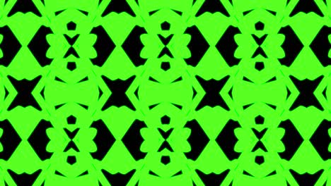 abstract green geometric seamless pattern background. abstract stripes kaleidoscope loop. fast psychedelic colorful kaleidoscope vj background. disco abstract motion background. kaleidoscope effect
