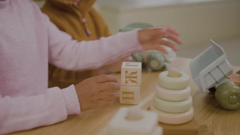 children playing with toys