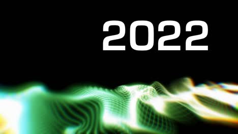 2022: big data futuristic motion graphics, realidad virtual, inteligencia artificial, intro de año nuevo, capaz de hacer un bucle sin problemas en 4k.