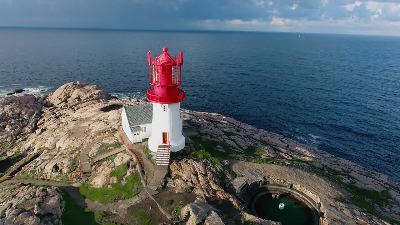 el faro de lindesnes fyr, noruega