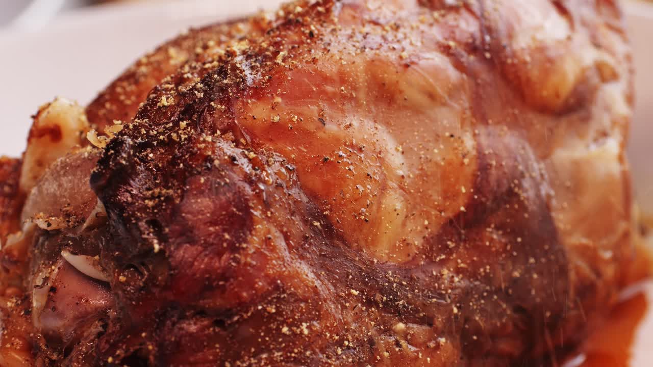 nudillos de cerdo asados