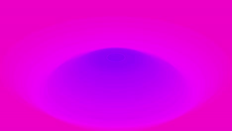 Layers of gradual circles undulate up and down. Animation of Abstract shapes.  A background of imagination and creativity. The color is purple and pink. Side shot.