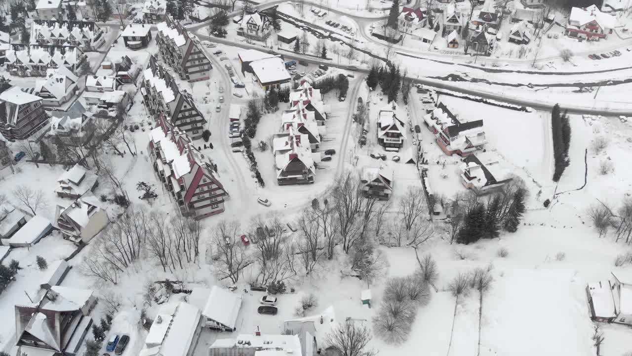 este es un metraje de dron en 4k 100mbps de zakopane, cracovia, polonia