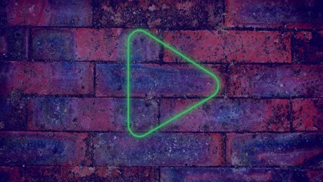 Arrow-neon-sign-on-brick-wall-4k