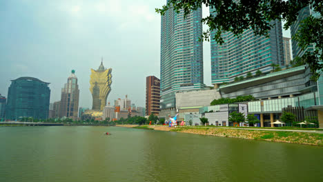 arquitectura de edificios en la ciudad de macao