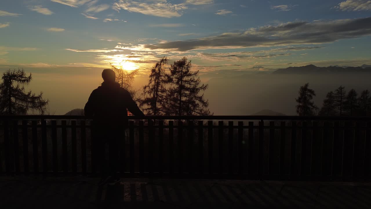 once upon a time there was a mountain where the sunset was called golden hour, in this place there was a young man, searcher and digital nomad or filmmaker that with his drone was dedicated to fly