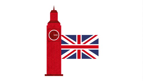 learn english with big ben tower animation