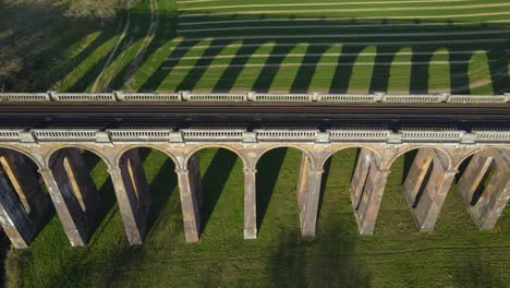 ouse valley or balcombe viaduct, sussex in england, uk