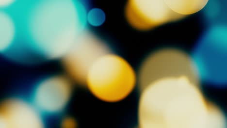 bokeh colorido