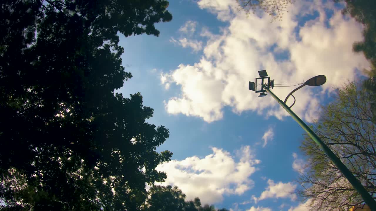hyper lapse shot in play ground