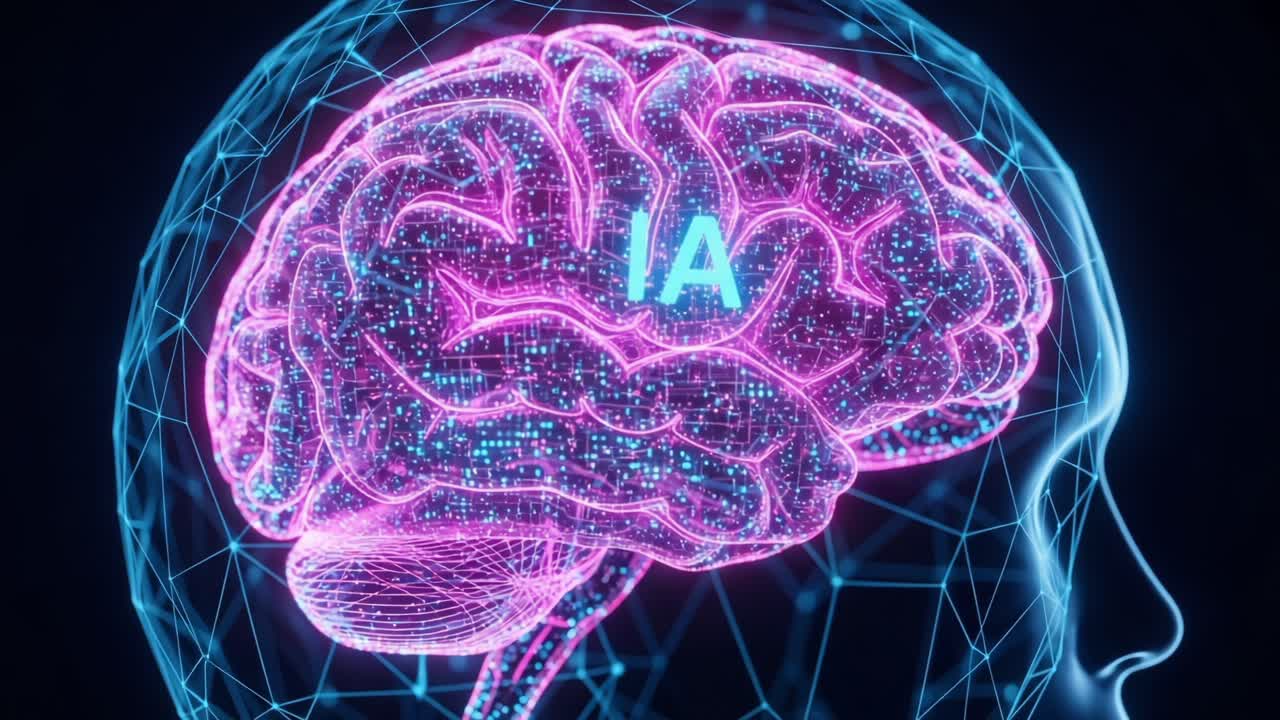 Exploring the Intersection of Artificial Intelligence and Human Cognition: A Visual Representation of the Brain Highlighting AI's Role in Modern Technology