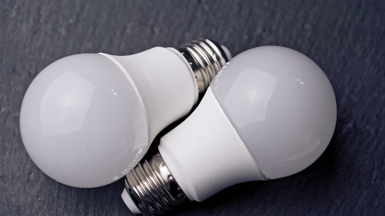 light bulbs close up