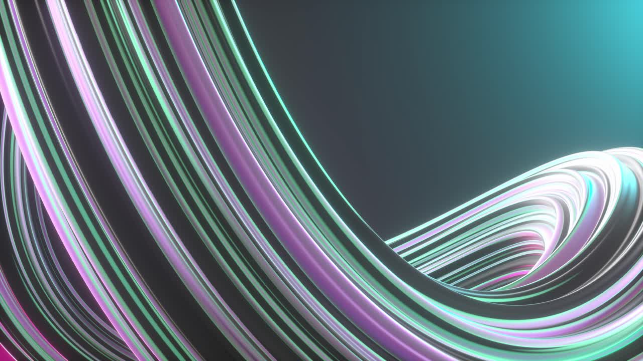 Abstract background of striped moving lines wallpaper. 3d render