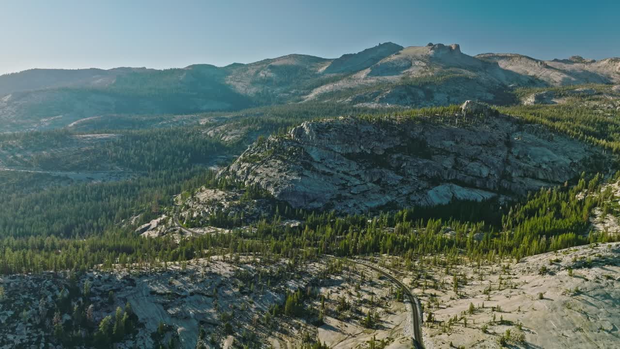 Unique granite monolith located in Yosemite National Park