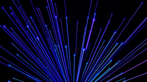 abstract background with optical fibers. 3d rendering