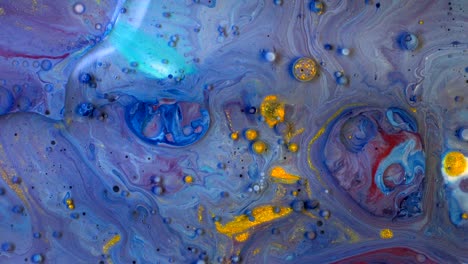 abstract liquid oil bubble background