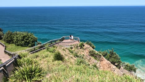 scenic view of a coastal pathway by the sea