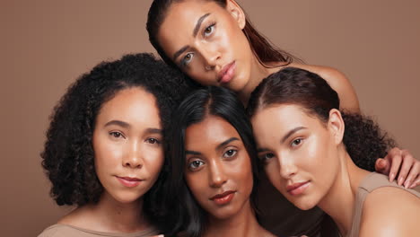 diverse group of women portraits
