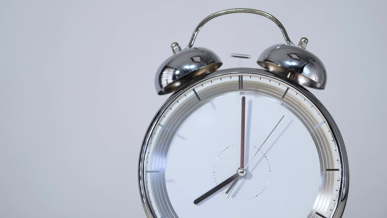 둥이 벨 알람 시계, 아날로그 침대  시계