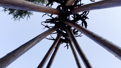 Art-on-the-streets-of-Annecy,-sculpture,-large-nest,-near-lake,-France