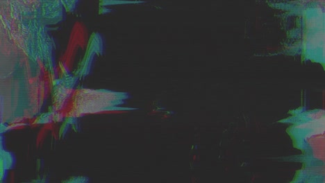 unique design abstract digital animation pixel noise glitch error video damage