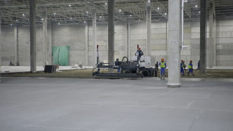 industrial warehouse floor construction