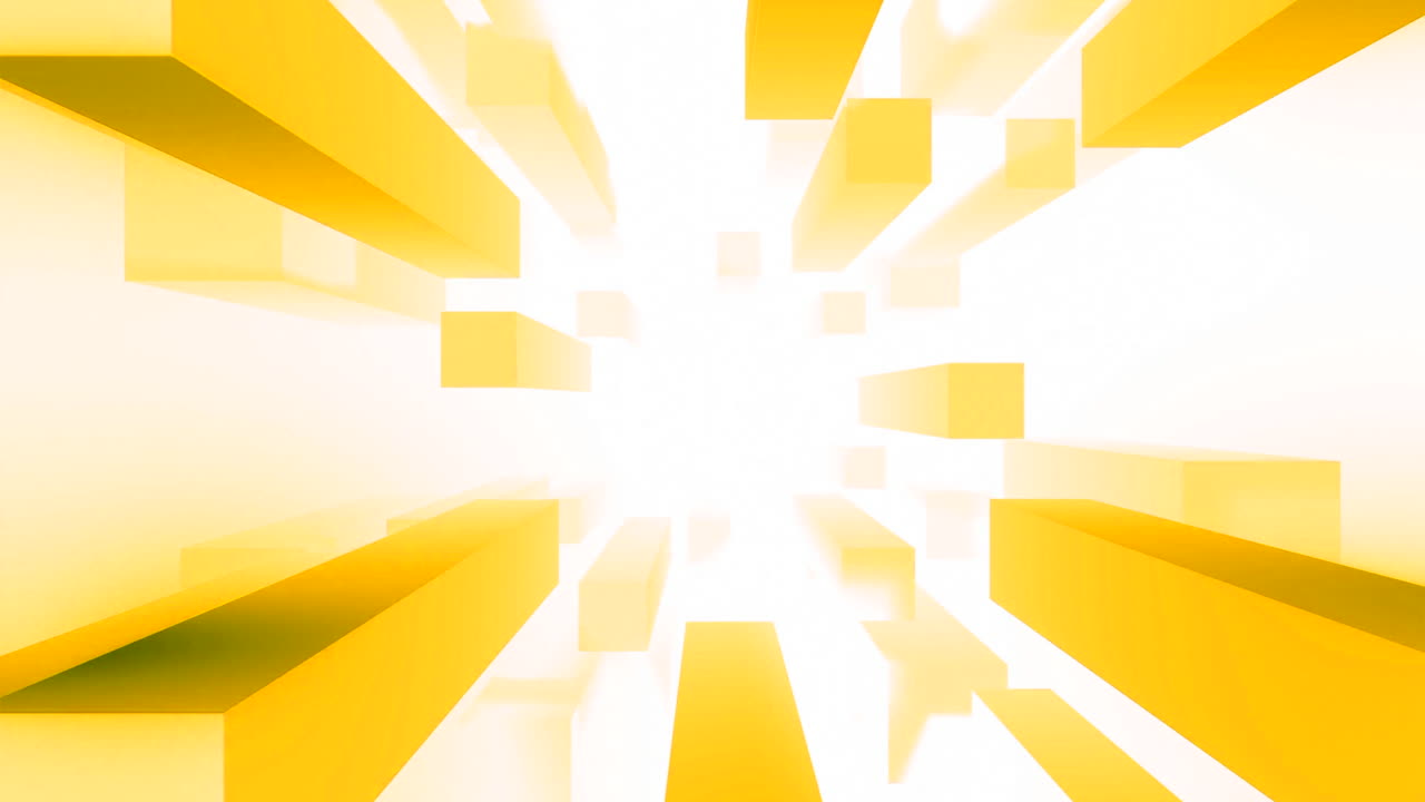 formas geométricas amarillas abstractas