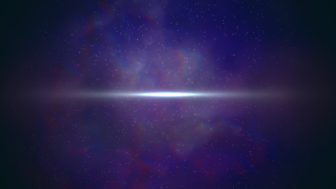 neon verde futurista 12 de abril de 1961 texto contra una escena espacial con estrellas