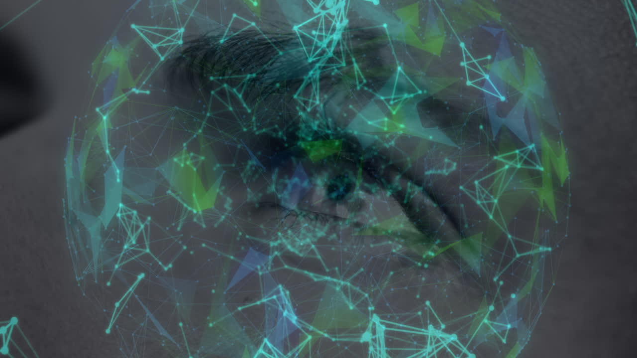 red de conexiones contra el globo de la red de plexo girando sobre un fondo negro