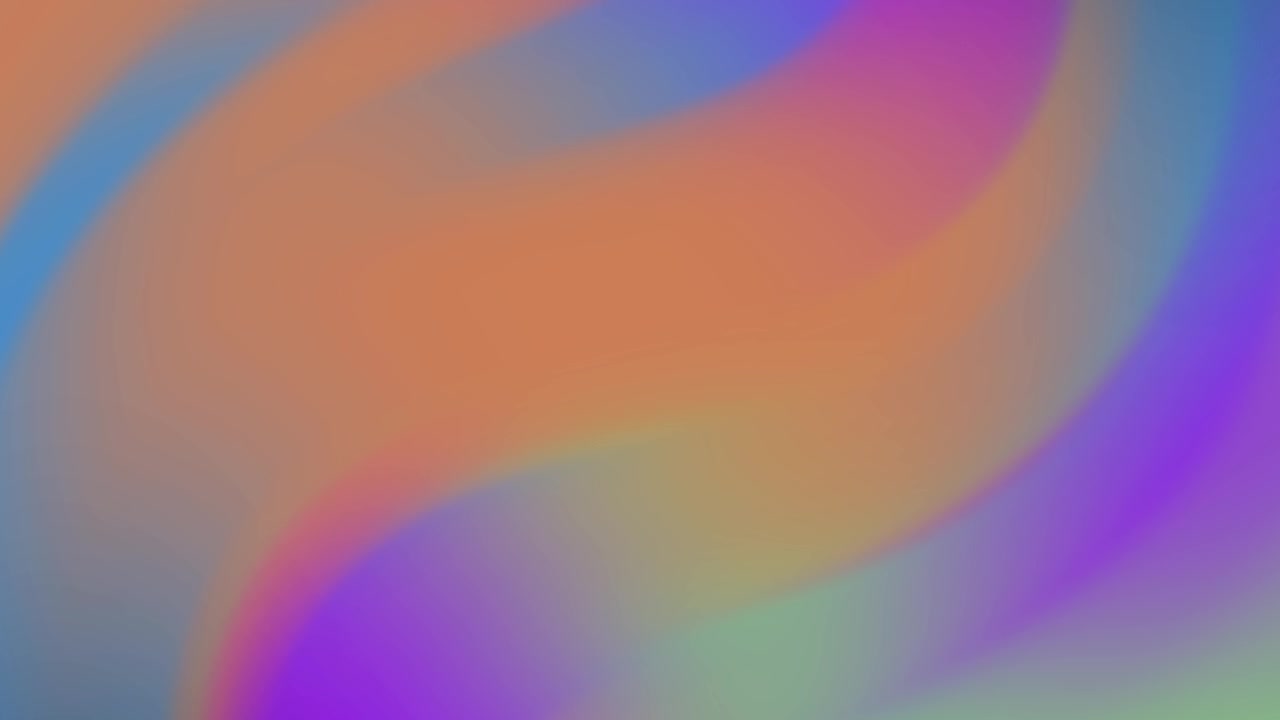 Smooth Flowing Colorful Abstract Gradient Background