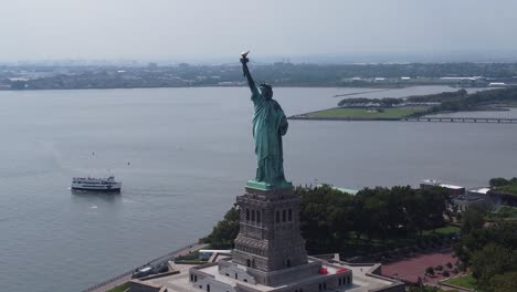 statue of liberty island in new york city