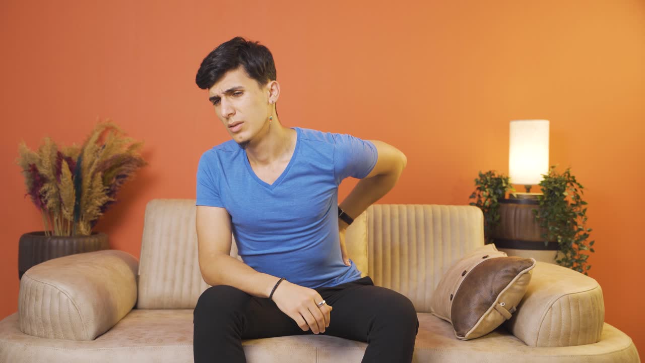 Man with Back Pain.