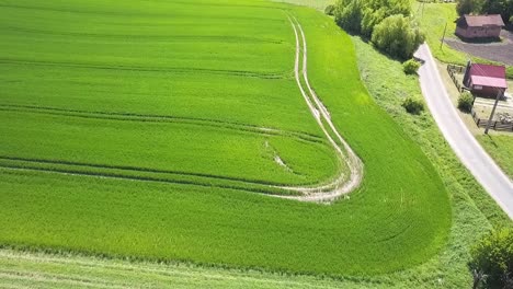 Landschaft-Luftaufnahme