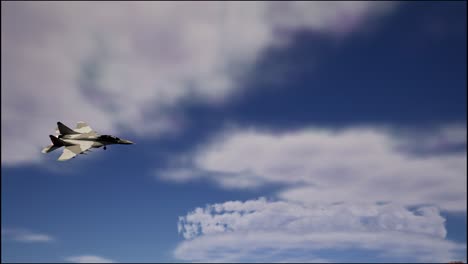 avión militar volando sobre las montañas en el fondo del cielo azul. concepto de guerra
