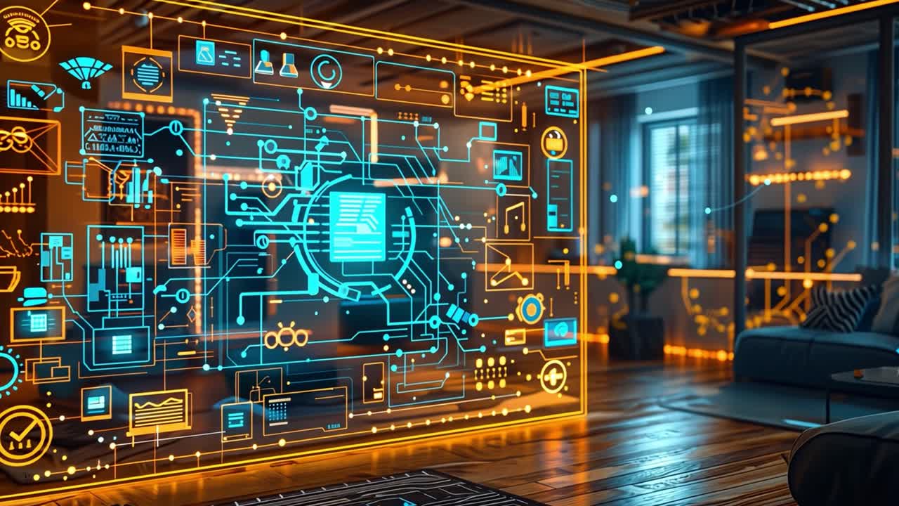 Futuristic Technology Interface