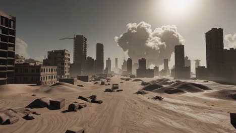 post-apocalyptic desert city