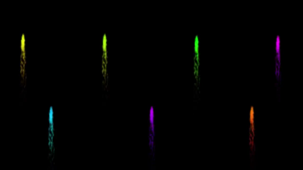 Animazione fuochi d'artificio grafica in movimento