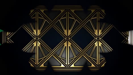 art deco geometric design