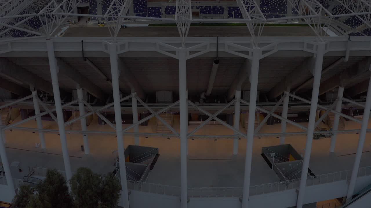 estadio en construcción vistas aéreas
