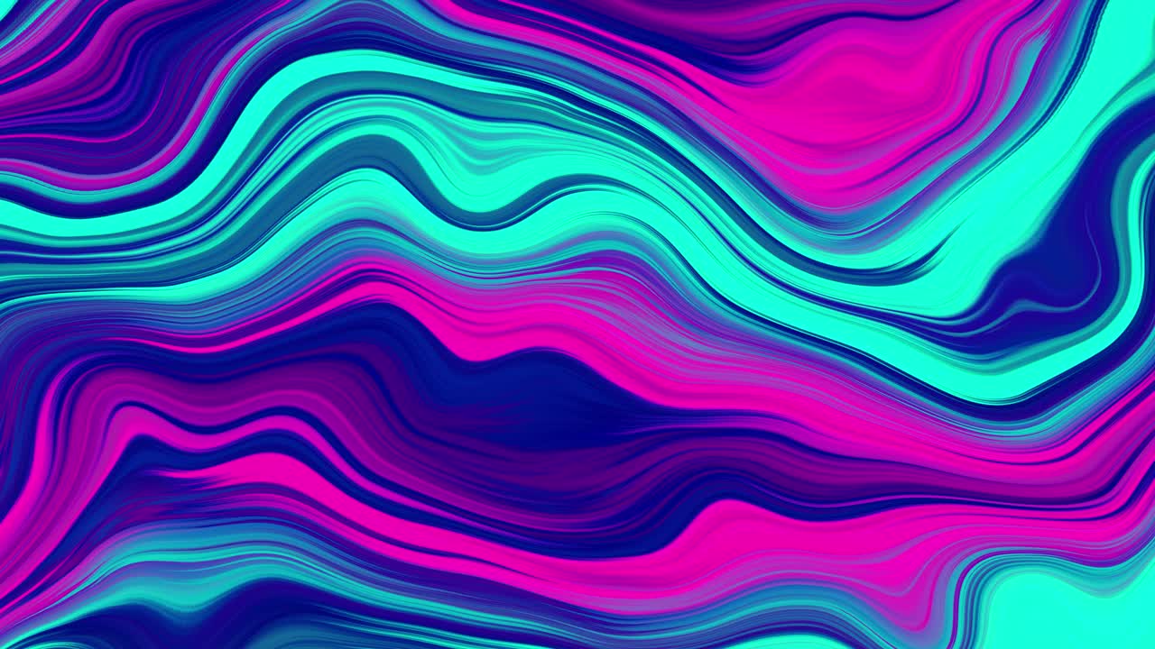Neon Fluid Purple Loop Background