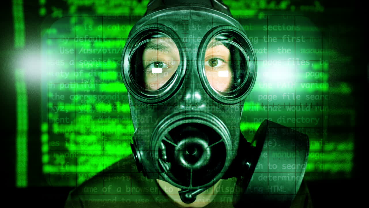 vídeo máscara de gas 13