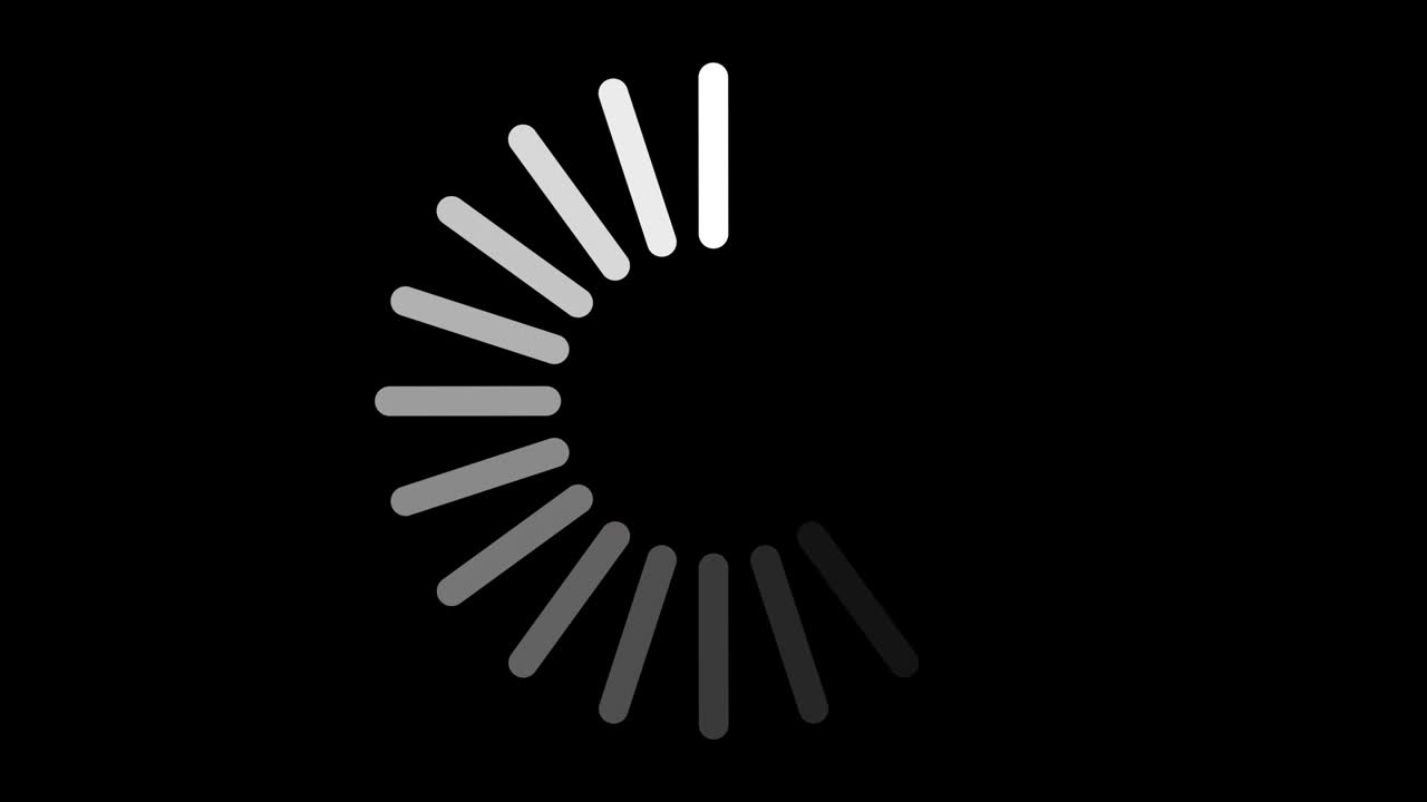 Loading circle icon.