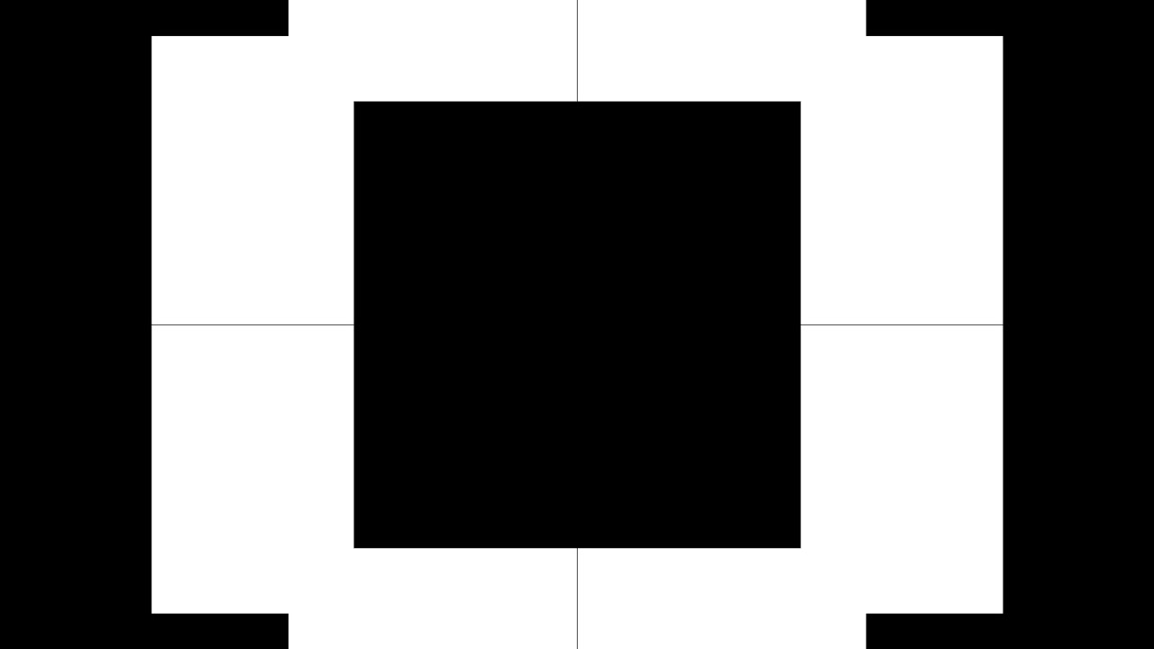Dynamic Black and White Geometric Shapes Motion Graphics Animation