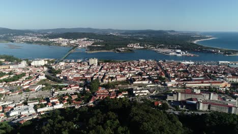 ciudad de viana do castelo santa luzia santuario viana do castelo en portugal
