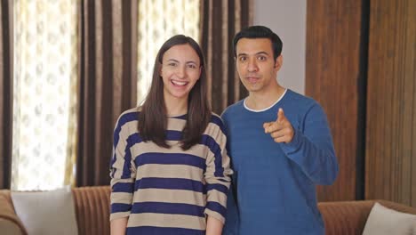 Indian-couple-youtuber-making-a-video-for-social-media