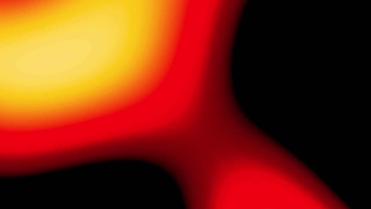 Abstract Red and Orange Light Leaks on Black Background