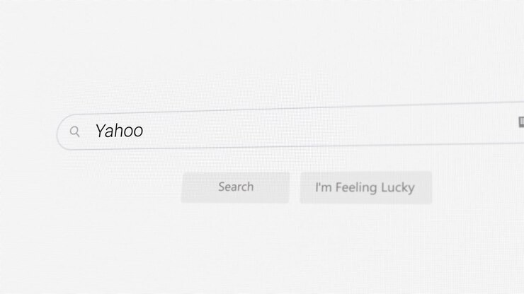Ricerca di Yahoo sul browser Internet