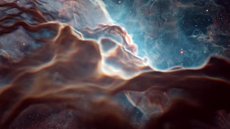 nebulosa impresionante en el espacio profundo